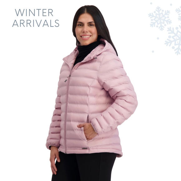 ZeroXposur Brianna Puffer Jacket Women's Size M Pink Quartz! - Picture 3 of 9